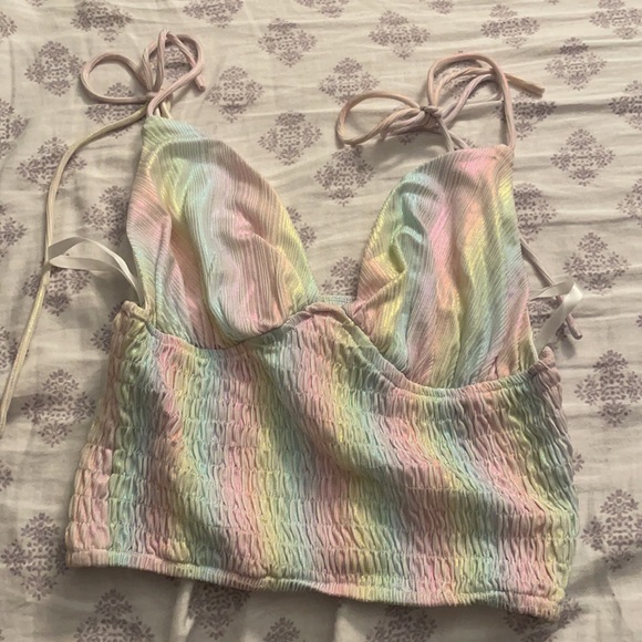 Ludo Tie Strap Top - Picture 1 of 3